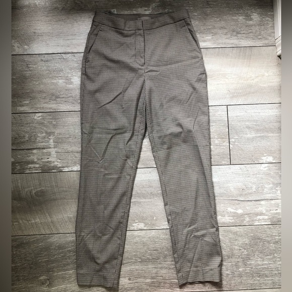 H&M Ankle Length Pants Slack for Work Houndstooth - Picture 4 of 4